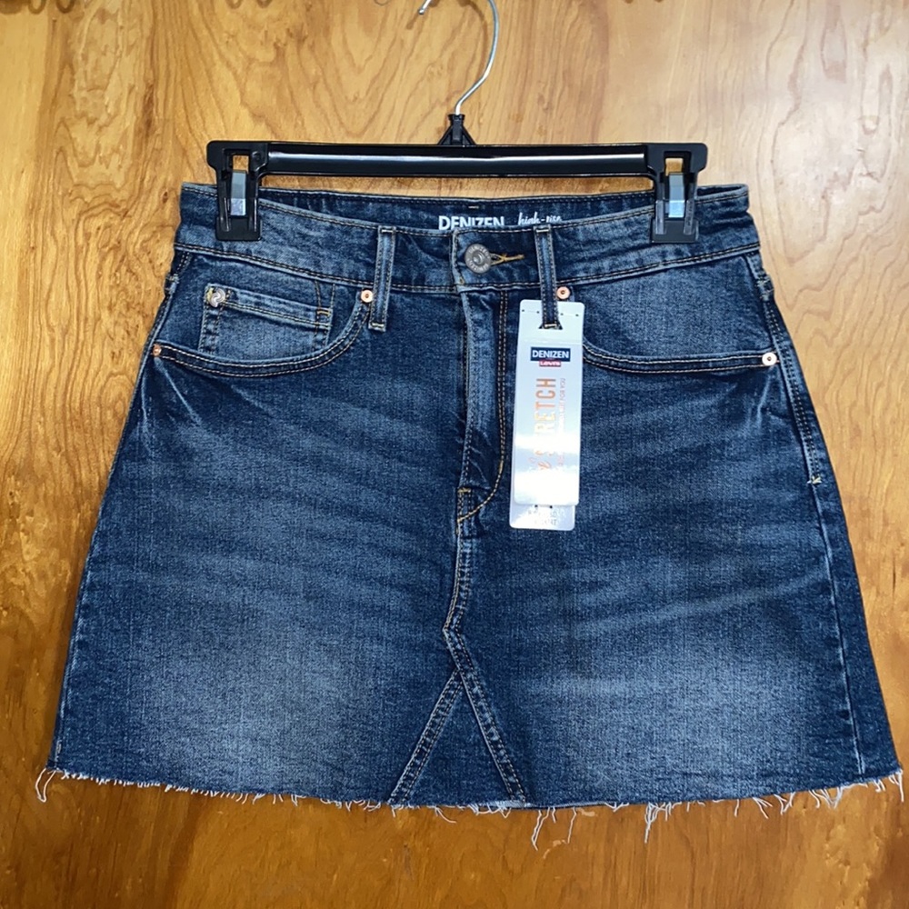 Levi’s High Rise Jean Skirt